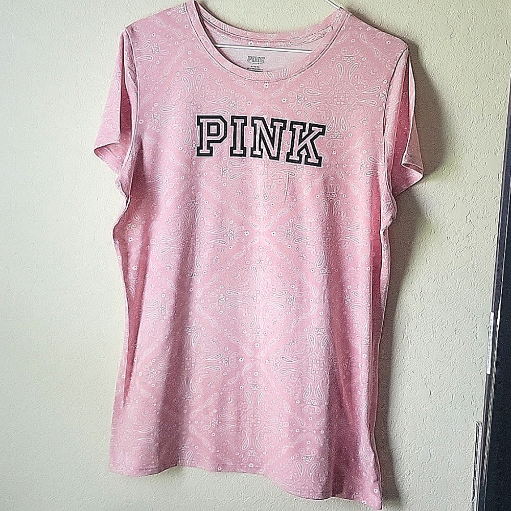 PINK Victoria's Secret Pink Short Sleeve Tee